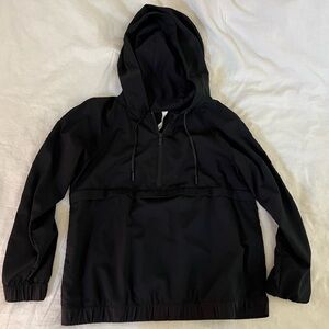 Lululemon Athletica Black Zip-Up windbreaker